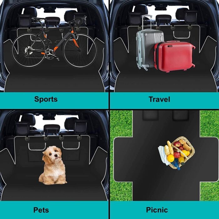 Захист для багажника Skoda Octavia III Combi (Універсал) 2017-2018 2019: захист для собак, вологостійкий, стійкий до подряпин