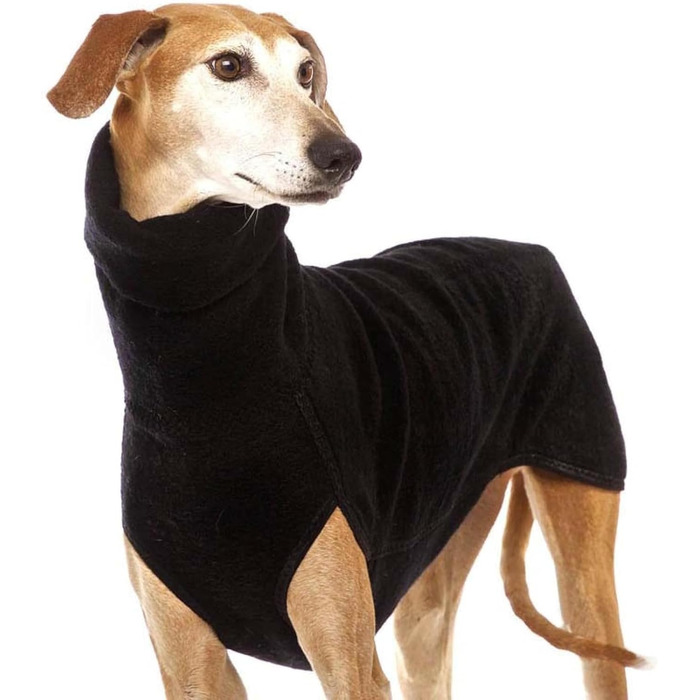 Теплий одяг для великих собак: сорочка з високим коміром, флісовий пуловер, жилет, куртка для німецької вівчарки, лабрадора, грейхаунда, зелений, 4XL