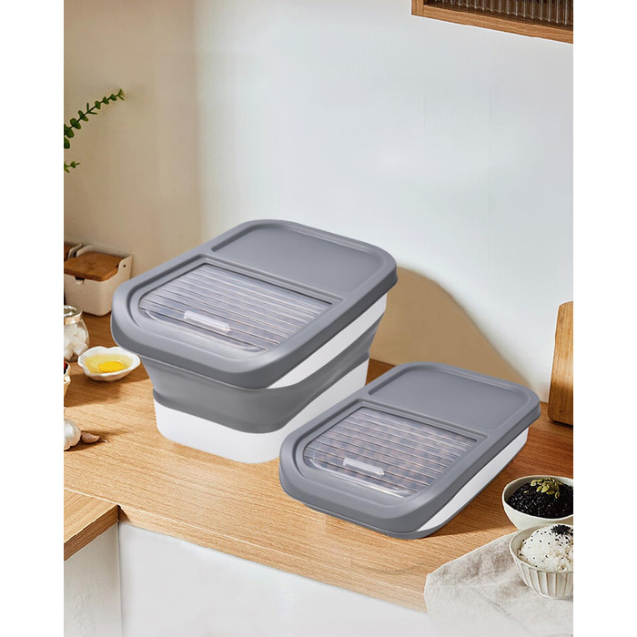 Контейнер для корму для собак Zawaer, 5 кг, з кришкою та ложкою для годування