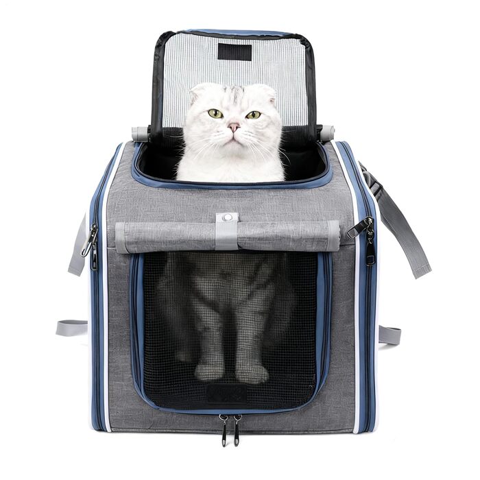 Фahrрадна корзина для собак Beiykhera - складана та портативна сумка | Корзина для собак та домашніх тварин | Для безпечних активностей на відкритому повітрі, поїздок, подорожей, прогулянок, сімейного велоспорту