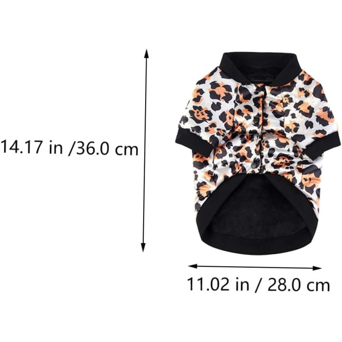 Теплий дощовик для собак Gatuida з бавовни для маленьких собак, дихаюча жилетка для цуценят з м'яким утеплювачем, одяг для домашніх тварин на вулицю та в приміщення, приємний до шкіри та без запаху