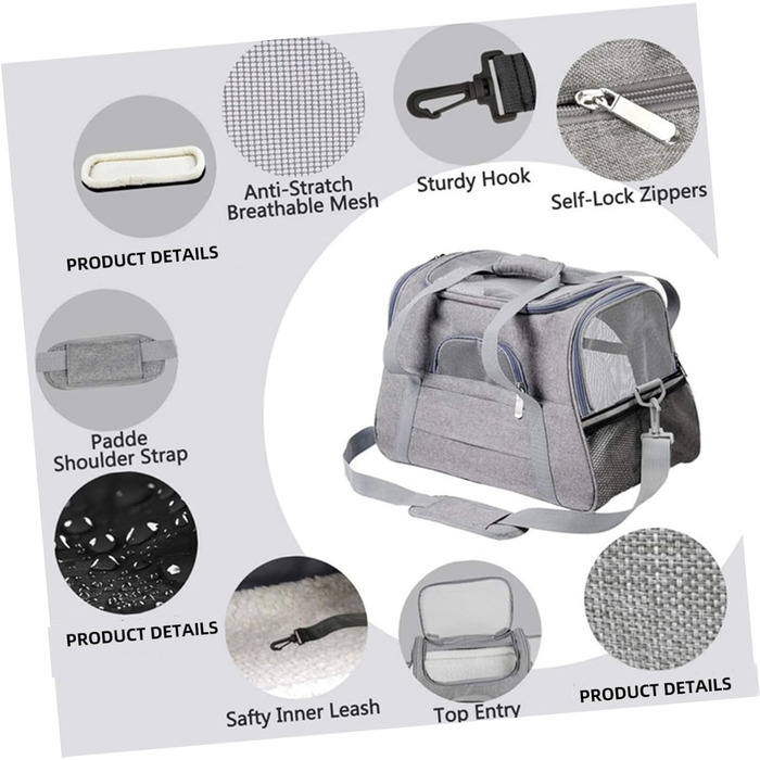 Рюкзак для тварин Supvox: великий, дихаючий, для подорожей та вигулу