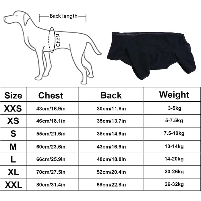 Теплий зимовий комбінезон для собак - флісова куртка-комбінезон для маленьких та середніх собак, колір зелений, розмір XXS