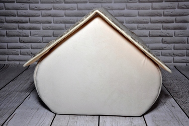 Ліжко-будиночок SjestaPupila для собак та котів, розмір S (30x30 см)