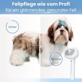 3-в-1 щітка для грумінгу домашніх тварин з функцією спрею та парою, для котів та інших тварин, видаляє відмерле волосся, самоочищення, вирівнювання (2 шт.)