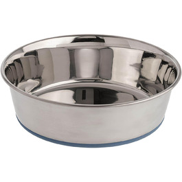 Миска для собак Our Pets Premium з нержавіючої сталі 4,5 л, прогумована основа