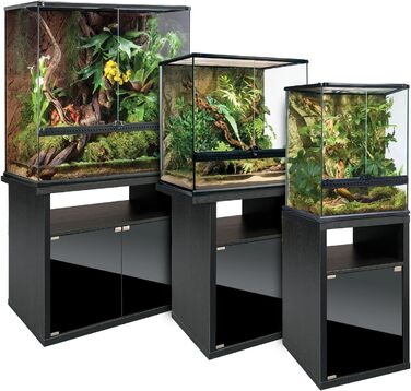 Шафа для тераріуму Exo Terra 45x45 см, ідеально підходить для тераріумів Exo Terra, розмір 45,4x45,4x70,5 см
