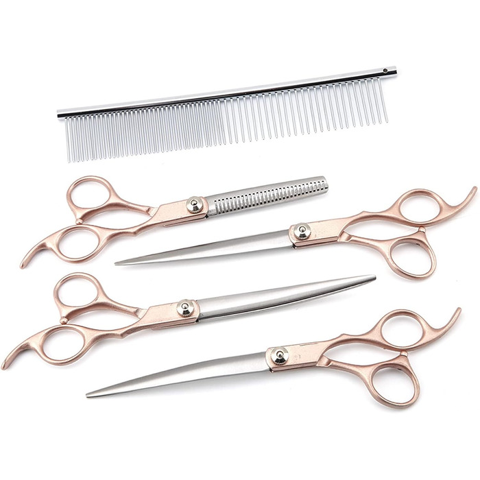 Набір ножиць для витончення шерсті собак Geib (22 шт.) - професійний набір для грумінгу