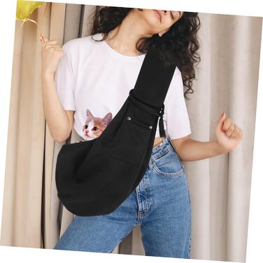 Сумка-переноска для собак і котів Toyvian з регульованим плечовим ременем, дихаюча сітка, легка переноска для тварин, сумка-переноска для кошенят та цуценят, hands-free