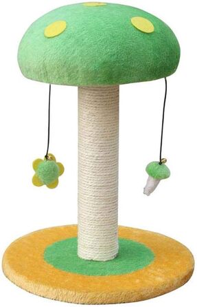 Когтеточка для котів Croci Mushroom, комбінована, 35x35x47 см