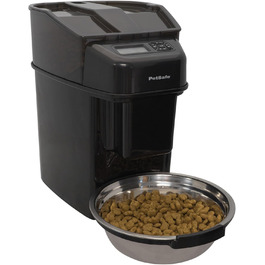Автоматична годівниця PetSafe Healthy Pet Simply Feed, програмована, 5,6 л, цифровий дисплей, на 4 батарейках D, чорна