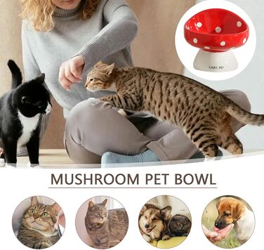 Керамічна годівниця для котів 