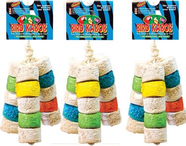 Іграшка для птахів BIRD KABOB Chiquito, 3 шт. в упаковці