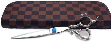 Професійна ножиця для грумінгу тварин 7-8 дюймів, з нержавіючої сталі, пряма, для салонів та грумерів