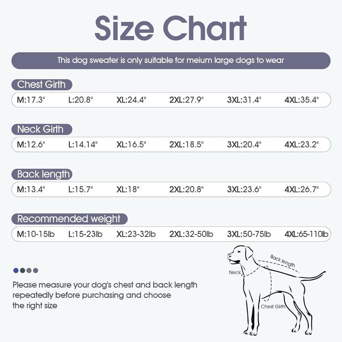 Пуловер з коміром-стійкою для собак, теплий флісовий жилет, светр для собак середнього розміру, сірий, розмір L