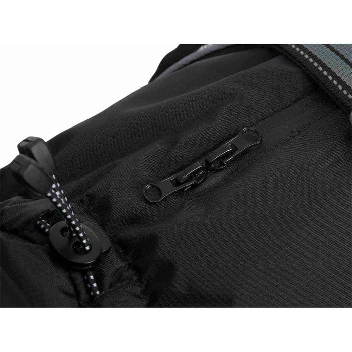 Зимова куртка для собак TRIXIE Explore, чорна, L (62 см), водонепроникна та вітронепроникна, придатна для прання в машині