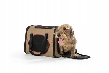 Переноска для собак та котів Kansas Hunter — колір: лимонний