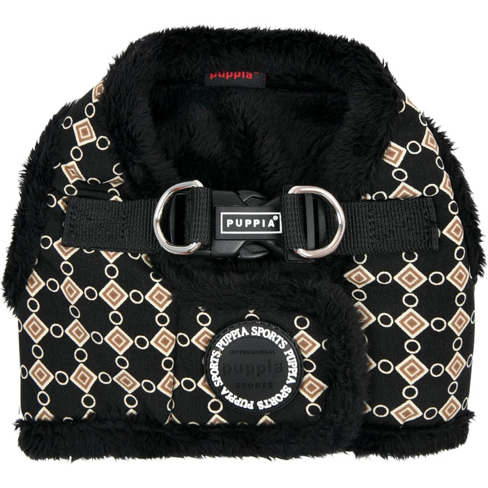 Шлейка для собак Puppia Jace чорного кольору, розмір L