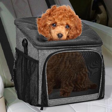 Корзина для собаки на велосипед – легка знімна сумка з дихаючим аксесуаром для транспортування, подорожей, покупок та кемпінгу