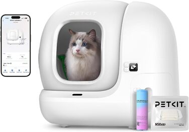 Автоматичний туалет для котів PETKIT 76 л білий
