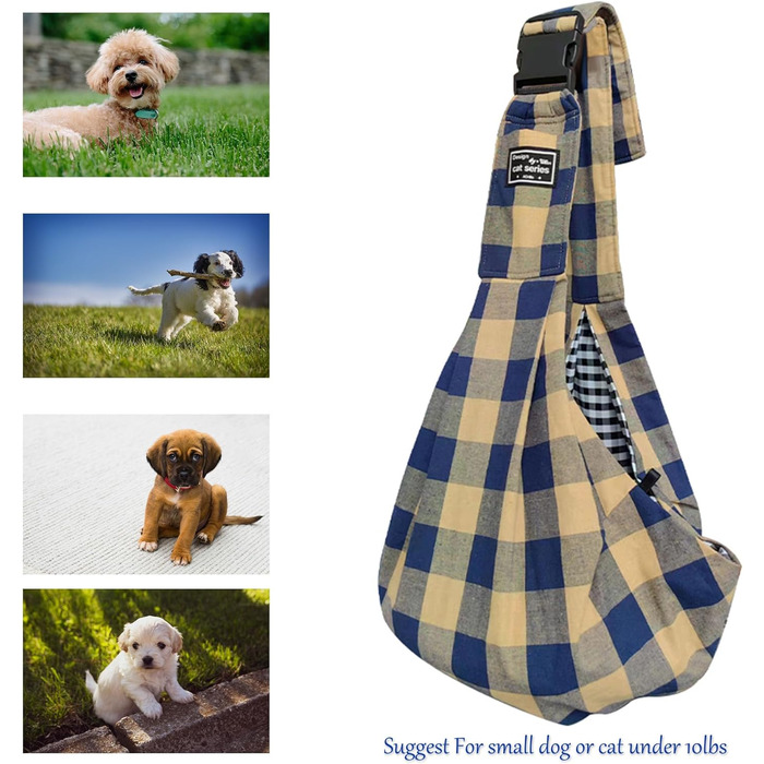 Сумка-переноска для собак та котів, регульована, сітка, для маленьких тварин до 4,5 кг, хакі