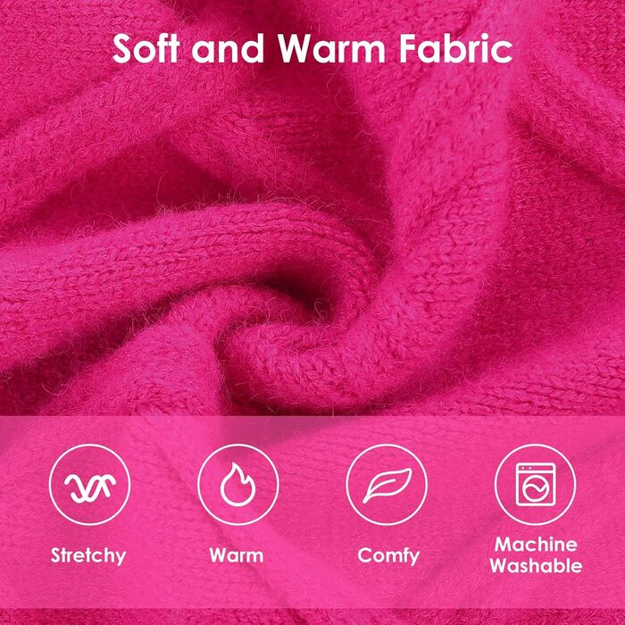 Теплий пуловер для собак маленьких та середніх порід Queenore, рожевий колір, розмір M