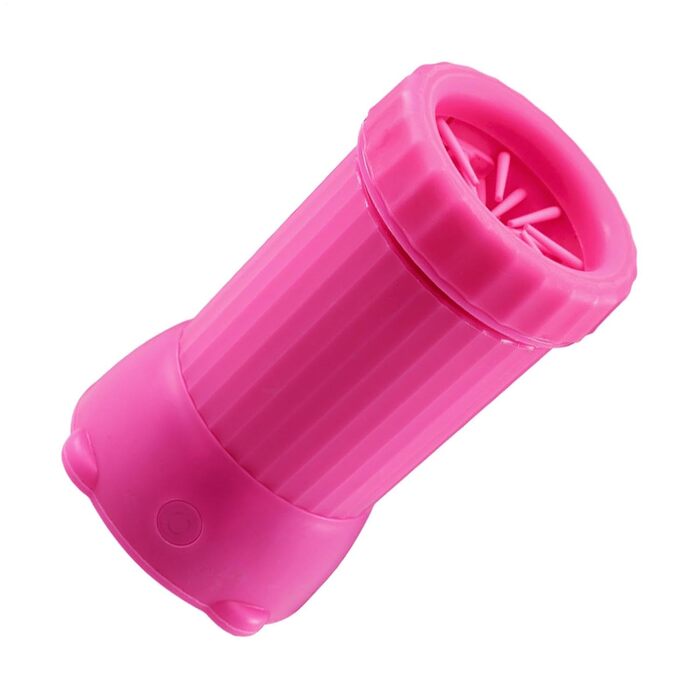 Автоматичний очисник лап для собак, електричний, USB, зелений/рожевий