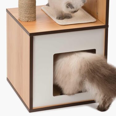VESPER 52075 Меблі для котів Box, малі, горіх