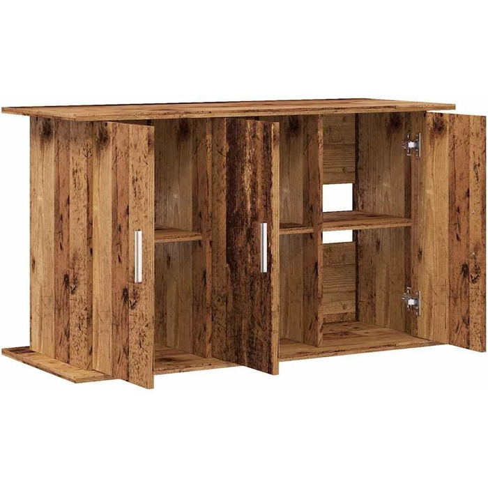 Стеляжка для акваріума vidaXL 81x36x73 см з дерева, шафка під акваріум, шафка-підставка, 101x41x58 см (дерево)