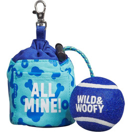 Сумка Wild & Woofy для апортіровки та ласощів з м'ячем