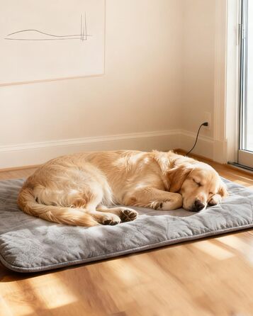 М'яка грілка для собак Mora Pets: тепла підстилка, 89 x 61 см, 9 зон нагріву, таймер, захист від перегріву, миється