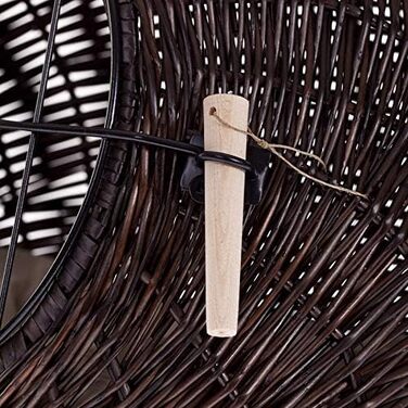 Кішка Будиночок Венге-Сірий, Корзина для кота з плетеної лози, Лежанка для кота з ручкою