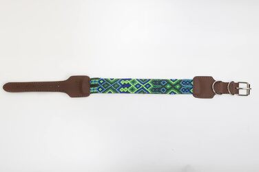 Собачий нашийник XUXO з веганської шкіри, ручна робота, водовідштовхувальний, міцний, розмір L, Bacalar