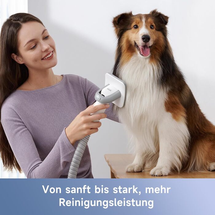 Пылесос для ухода за домашними животными Mova G1 Pro: 7-в-1, 4 уровня мощности, 11kPa, тихая работа