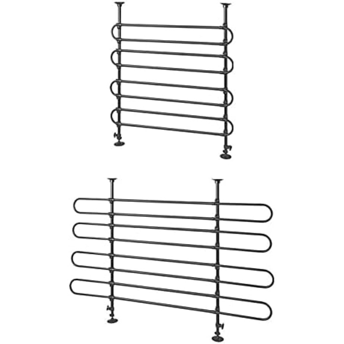 Сітка-перегородка для автомобіля з металу, універсальна, регульована, 4x2