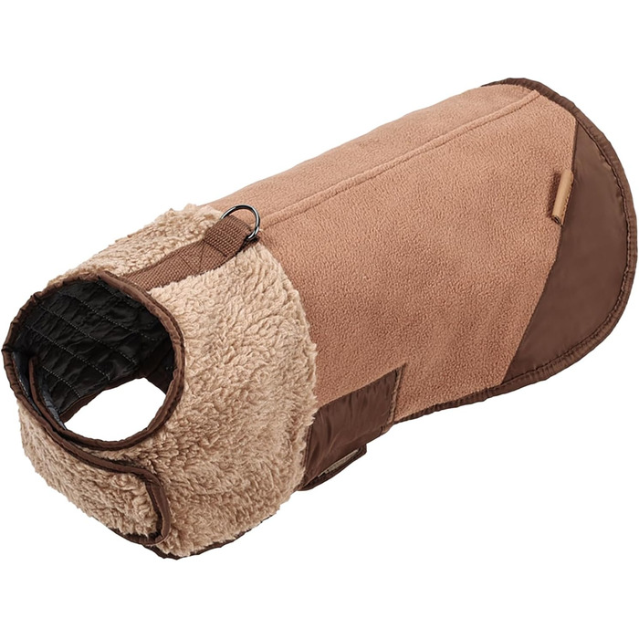 Зимова куртка для собак, тепла, машинного прання, вітронепроникна, для маленьких та середніх цуценят, для дому та вулиці, прогулянок та поїздок (XL)