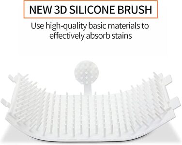 Електричний очищувач лап для собак PJDDP: силіконовий скребок для лап з рушником, портативний для великих і середніх собак, синій