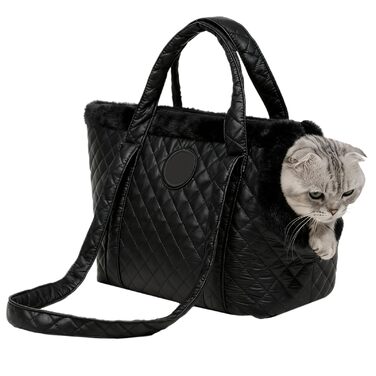 Транспортна сумка для собак - ергономічна, зручна, водонепроникна | Для прогулянок взимку, снігу, автомобіля, на вулицю, в громадський транспорт. Підходить для цуценят та кошенят.