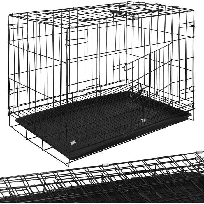 Клітка для гризунів SPRINGOS з двома дверцятами, 60 x 50 x 42 см