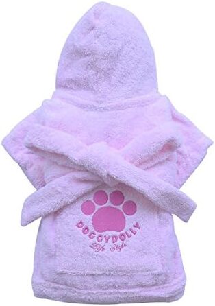 Рушник для собак Doggy Dolly DRF018, рожевий, розмір XL