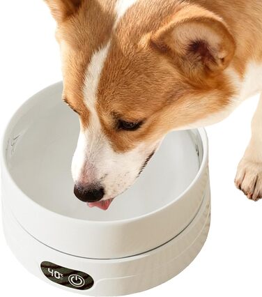Обогріваний миска для котів | Миска для води для зими та холодної погоди - Термічна миска для води для котів, курей, качок, тварин, цуценят та кошенят