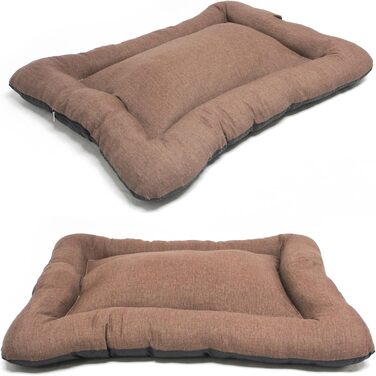 Нековзна килимок для собак та котів BPS, розміри S/M/L, 87x67 см, Колір: Коричневий