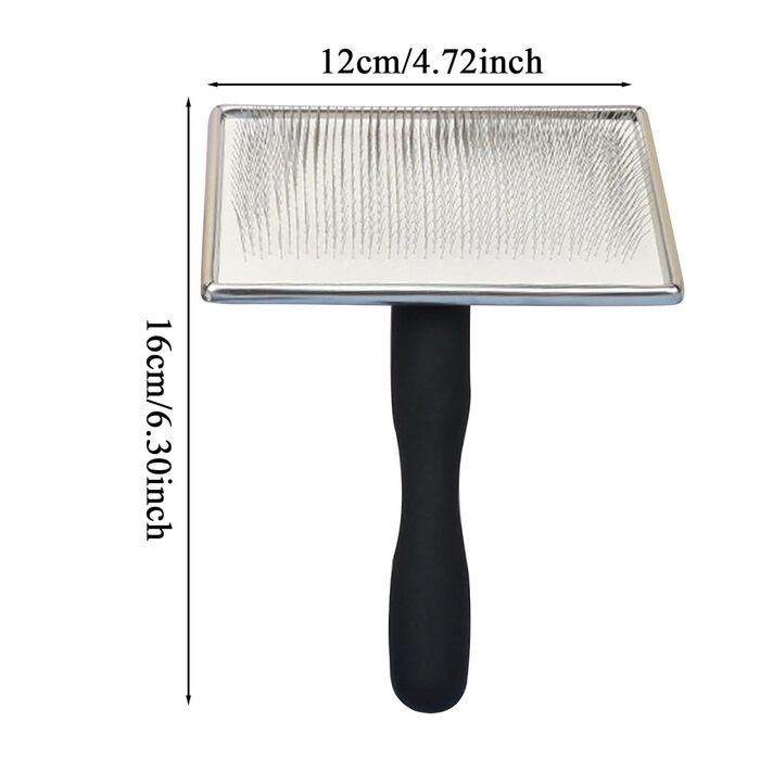 Гребінець для собак та котів: металевий масажний гребінець для вичісування підшерстка | Інструмент для грумінгу