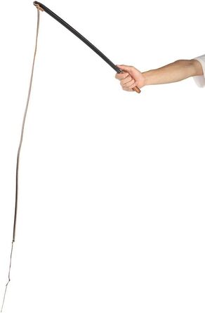 Навчальний жезл для собак, шкіряна петелька для дресирування середніх порід, випадковий колір