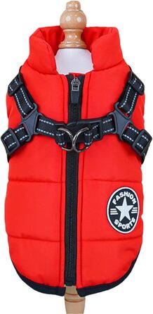 Зимовий теплий одяг для собак, 3-в-1, водонепроникний, вітронепроникний, сніговик для собак, фіолетовий, розмір 4XL