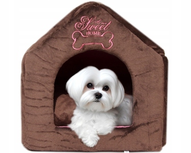 Будиночок-ліжечко для маленьких собак: затишна будка та м'яке місце для відпочинку