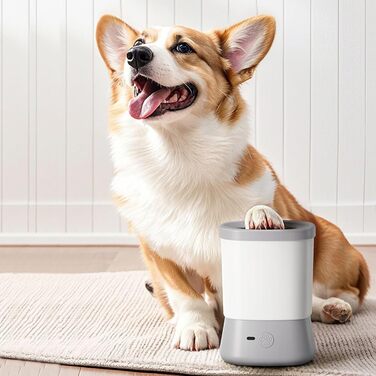 Очищувач лап для собак WJnflQN: щітка з 2 швидкостями для миття лап, аксесуар для догляду вдома, в подорожах, на природі