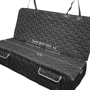 Водонепроникний чохол на заднє сидіння для собак Bench для SUV (RAV4, Honda CR-V, Subaru CrossTrek, Mazda CX5, Hyundai), міцний, нековзкий, захисний автосидіння для домашніх тварин