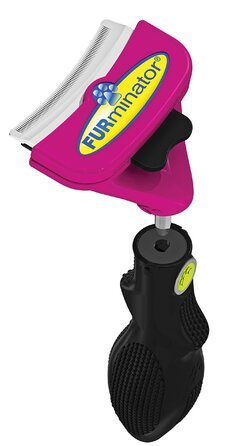 FURminator FURflex, щітка для грумінгу великих котів, інструмент для видалення підшерстя, розмір L без іграшки для видалення шерсті