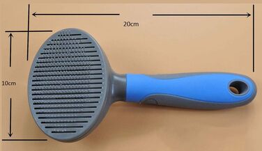 Гребінець для вичісування шерсті собак та котів, видалення відмерлої шерсті та ковтунів, чорний